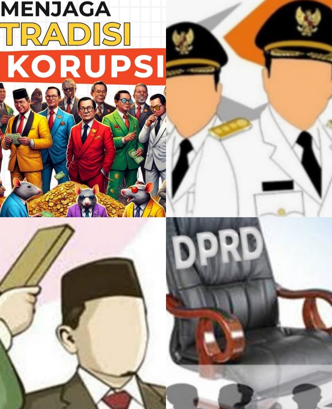 Fakta! Diduga Kuat Korupsi Terbanyak Di Halsel Dipelihara Termasuk Pj Goro Goro, Bupati Tutupi DPRD Kemana?