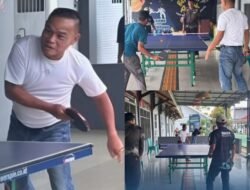 Perkuat Keakraban dan Pembinaan, Kalapas Narkotika Bandar Lampung Gelar Olahraga Rutin Bersama Warga Binaan