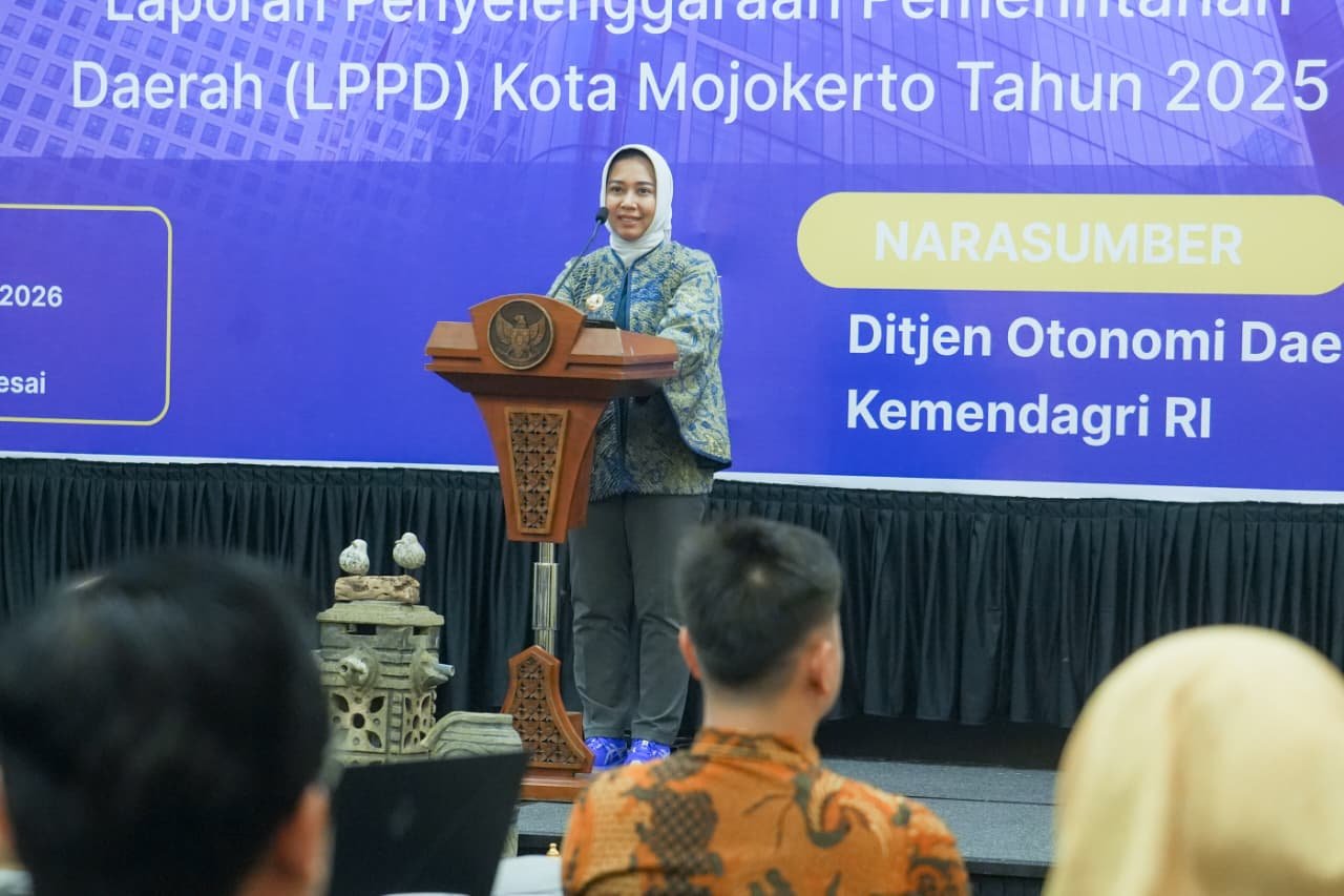 Pemkot Mojokerto Gelar Evaluasi dan Analisis LPPD 2025, Ning Ita Tekankan Peningkatan Kualitas Kinerja