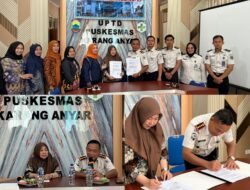 Tingkatkan Layanan Kesehatan Warga Binaan, Lapas Narkotika Kelas IIA Bandar Lampung Teken MoU dengan Puskesmas Karanganyar