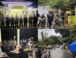 Patroli Perintis Presisi Polres Tanggamus Sisir Ulu Belu hingga Pulau Panggung, Jaga Kamtibmas Sepanjang Malam