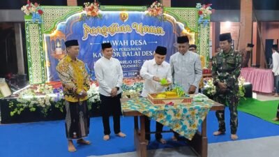 Pemdes Wringinrejo Gelar Ruwah Desa dan Peresmian Kantor Balai Desa Wringinrejo yang Baru