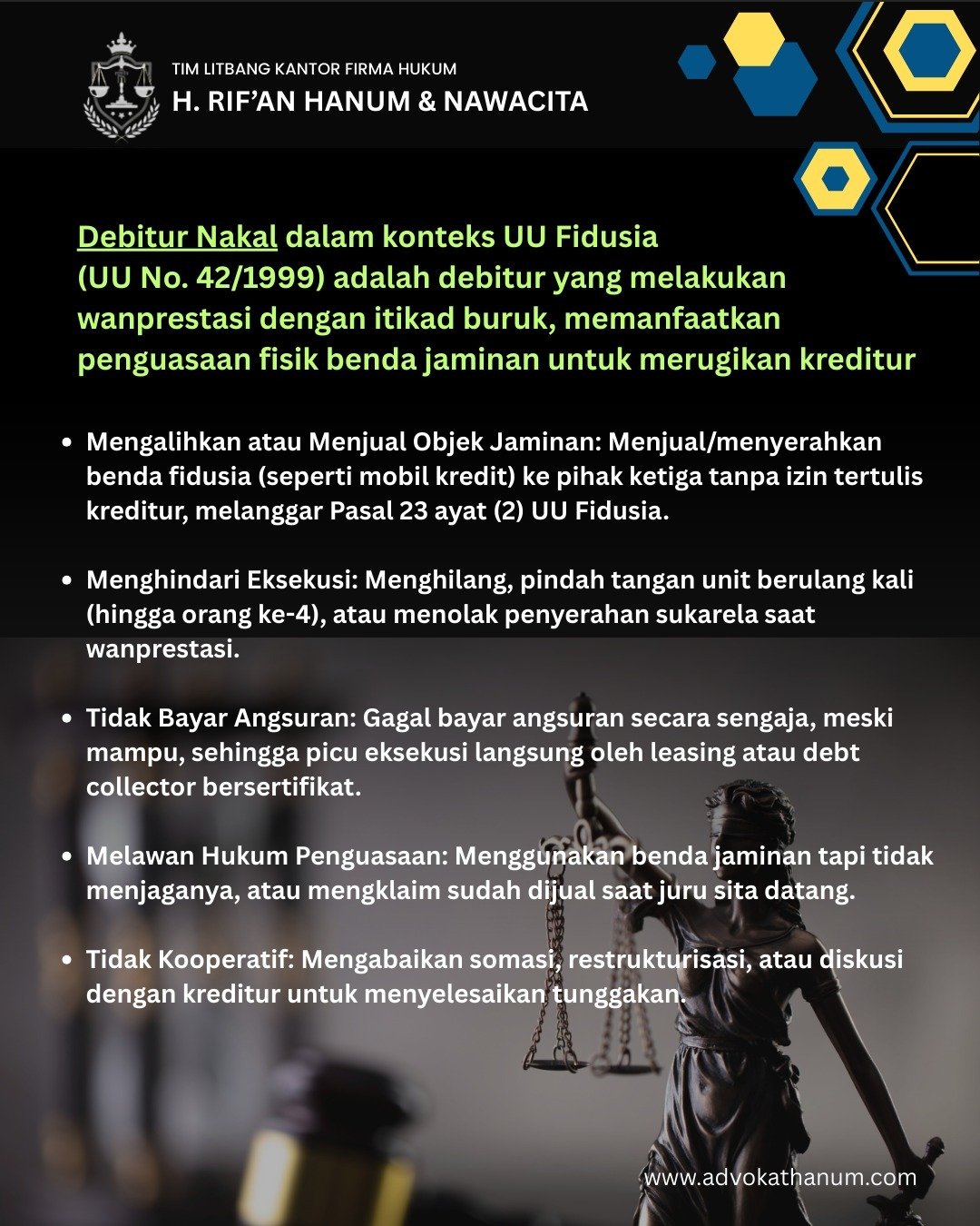 Kepastian Hukum Perusahaan Jasa Penagihan dalam Penagihan Kredit/Pembiayaan di Indonesia: Pasca Putusan MK No 18/PUU-XVII/2019 & No. 2/PUU-XIX/2021