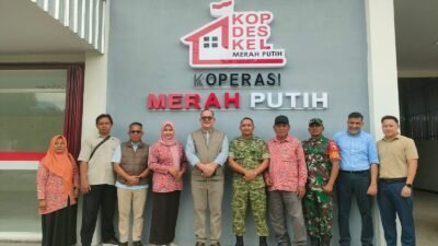 Dandim 0815/Mojokerto Bersama Direktur Utama PT. Agrinas Tinjau KDKMP Purwojati dan PT. Padi Indonesia Maju Mojokerto