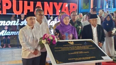 Gubernur Jatim Resmikan Penataan Kawasan Kumuh di Kepuhanyar, Kades Kepuhanyar Berharap Dapat Tingkatkan Kualitas Hidup