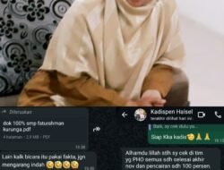 Kadis Pendidikan Halsel Dibawah Bupati Bsssam Diduga Etika Dan Moral Rusak, Karya Jurnalistik Dileceh