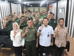 Kodim 0815/Mojokerto dan Bulog Gelar Sosialisasi Sergab 2026, Perkuat Sinergi Capai Target 71.751 Ton Setara Beras