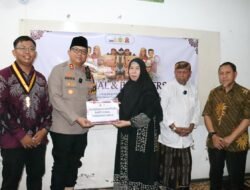 Polres Mojokerto Bakti Sosial dan Buka Bersama di Panti Asuhan Yatim Muhammadiyah Putri