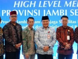 Bupati Batang Hari Hadiri Kegiatan Koordinasi dan Senegritas Program TPID Provinsi Jambi