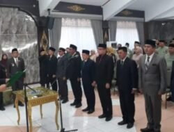 Bupati Batang Hari Lantik 4 Pejabat Pimpinan Tinggi Pratama, Dorong Peningkatan Kinerja OPD