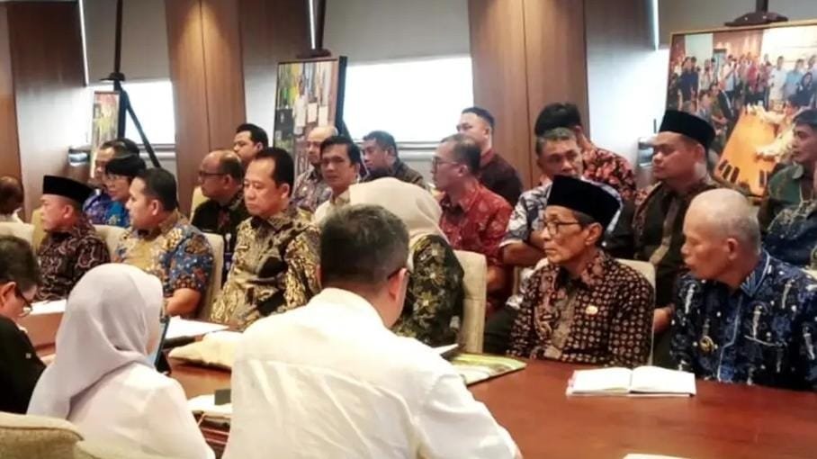 Wabup Batang Hari,H.Bakhtiar., SP Hadiri Audensi Bersama Menteri Perumahan dan Pemukiman RI