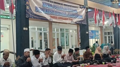 Pemerintah Desa Jambuwok Gelar Buka Bersama, K.H. Ahmad Basori Jelaskan Keutamaan Malam Lailatul Qadar
