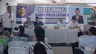 Reses di Desa Perning, Bagus Priyo Zatmiko Jelaskan Perkembangan Usulan Pokir Tahun 2025