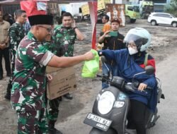 Ramadan Penuh Kepedulian, Dandim 0815 Mojokerto Tinjau TK Kartika dan Santuni Anak Yatim di Seduri