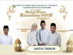 DPRD Batanghari Mengucapkan Selamat Menunaikan Ibadah Puasa Ramadan 1447 Hijriah