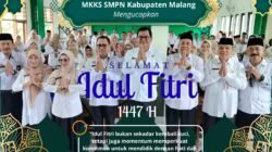 MKKS SMPN Kabupaten Malang Mengucapkan Selamat Hari Raya Idul Fitri 1447 H