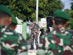 Kodim 0815/Mojokerto Gelar Apel dan Halal Bihalal Penuh Kebersamaan