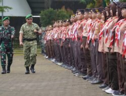 Dandim 0815/Mojokerto Resmi Buka Perjusami Dan Bela Negara KKRI Tahun 2026 di Pacet