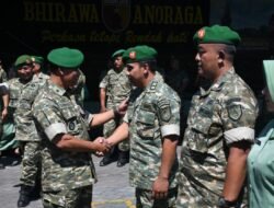 26 Prajurit Kodim 0815/Mojokerto Naik Pangkat, Dandim Tekankan Tanggung Jawab dan Keteladanan