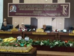 DPRD Tubaba Gelar Rapat Istimewa Dalam Rangka HUT Tubaba