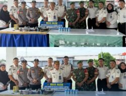 Tes Urine Mendadak, Lapas Narkotika Bandar Lampung Pastikan Warga Binaan 100% Bebas Narkoba