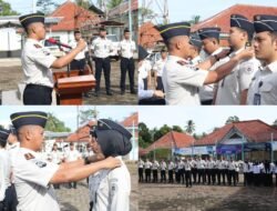 Apel Pagi Jadi Ajang Apresiasi, 12 Pegawai Lapas KotaAgung Naik Pangkat