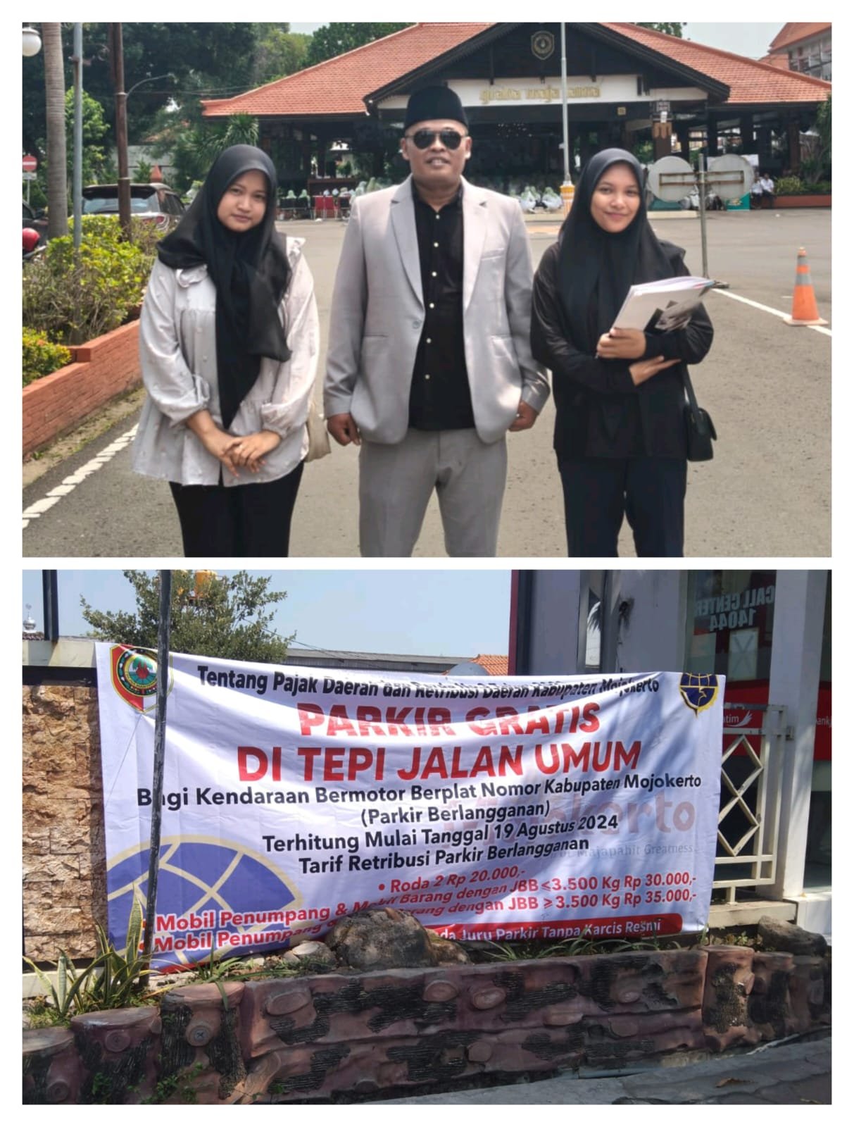 Advokat Hanum dan Pemkab Mojokerto Beradu Argumen Terkait Parkir Berlangganan