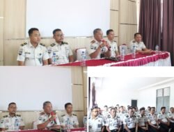 Kalapas Kelas IIB KotaAgung Tegaskan Konsistensi dan Sinergi Pegawai dalam Rapat Perdana