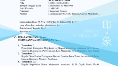 Advokat Hanum Ajukan Banding Parkir Berlangganan Kabupaten Mojokerto, Kepala DPRKP2 Kabupaten Mojokerto Angkat Bicara