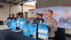 Polres Mojokerto Gagalkan Narkoba Rp1,1 M: 57 Tersangka Ditangkap, 117 Ribu Nyawa Selamat