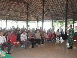 Jelang Launching Koperasi Merah Putih, Dandim Mojokerto Rakor Bareng Puluhan Kades