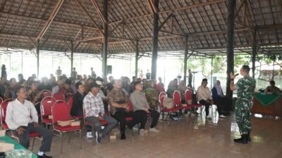 Jelang Launching Koperasi Merah Putih, Dandim Mojokerto Rakor Bareng Puluhan Kades