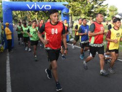 268 Personel Kodim Mojokerto Keringatan di Lapangan Cikaran, Jaga Fisik Tetap Prima