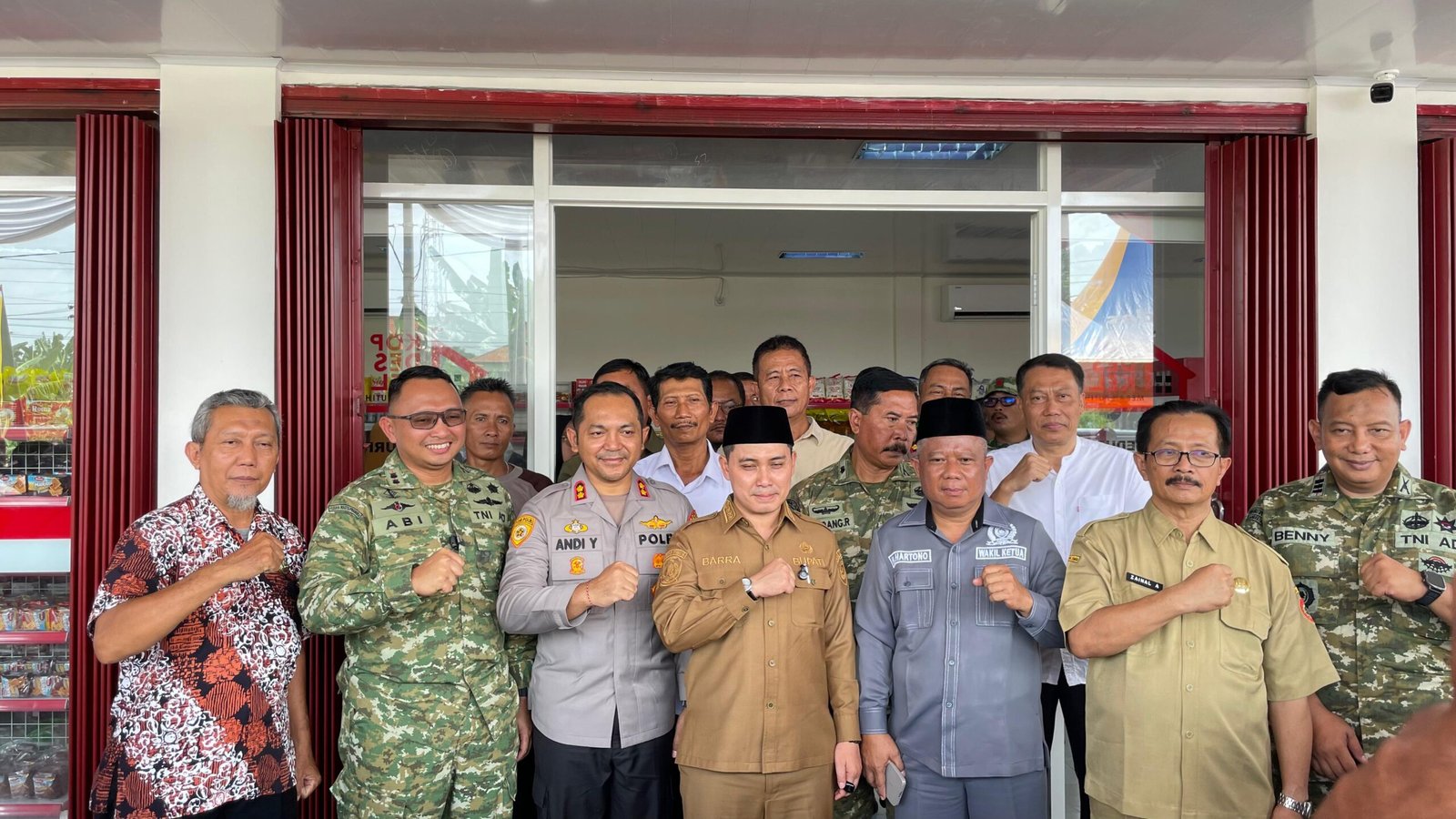 Resmikan KDMP Desa Seduri, Dandim 0815/Mojokerto Targetkan 322 KDMP Selesai Tahun 2026