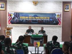 Dalwas Proggiatter TNI AD TA 2026 di Kodim 0815/Mojokerto, Pastikan Program Teritorial Tepat Sasaran dan Akuntabel