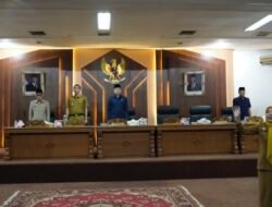 DPRD Batang Hari Gelar Paripurna Penyampaian Rekomendasi LKPJ Pemkab 2026