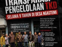 Inspektorat Kabupaten Mojokerto Tindaklanjuti Pengaduan TKD Ngastemi