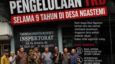 Inspektorat Kabupaten Mojokerto Tindaklanjuti Pengaduan TKD Ngastemi