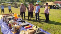 Waka Polsek Tebo Ilir Pimpin Apel Siaga Api! Warga Diminta Stop Bakar Lahan, Ancaman 12 Tahun Penjara Menanti