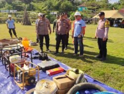 Waka Polsek Tebo Ilir Pimpin Apel Siaga Api! Warga Diminta Stop Bakar Lahan, Ancaman 12 Tahun Penjara Menanti