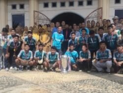 Bentuk Apresiasi Sekretaris DPRD Batang Hari Sambut Atlet Pesibri Lolos Final Liga 4 Nasional