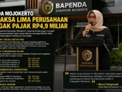 Bapenda Kabupaten Mojokerto Sita Paksa Lima Perusahaan Nunggak Pajak Rp4,9 Miliar