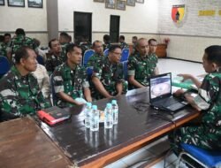 Tim Itdam V/Brawijaya Audit Kinerja Kodim Mojokerto