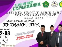Perdana, MA Khomsani Nur Klanting Gelar ASAT Berbasis Smartphone, Hari Pertama Lancar