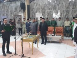Bupati Fadhil Arief, Lantik 106 Pejabat Administrator dan Fungsional di Lingkup Pemkab Batang Hari