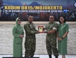 Dandim Abi Swanjoyo Pimpin Lepas Sambut Perwira Kodim Mojokerto: Mutasi Adalah Jalan Pengabdian