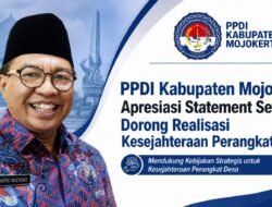 PPDI Kabupaten Mojokerto Apresiasi Statement Sekda, Dorong Realisasi Kesejahteraan Perangkat Desa