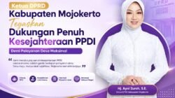 Ketua DPRD Kabupaten Mojokerto Tegaskan Dukungan Penuh Kesejahteraan PPDI Demi Pelayanan Desa Maksimal