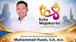 Pimpinan Perum BULOG Kantor Cabang Mojokerto, Muhammad Husin, S.H., M.H. Mengucapkan Dirgahayu Kota Mojokerto ke-108
