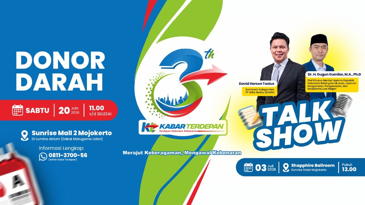 3 Tahun Kabar Terdepan: Dari Redaksi Kecil di Mojokerto Hingga Gaungkan Merajut Keberagaman ke Tingkat Nasional